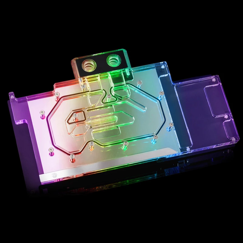 Bitspower International Bitspower BP-VG3080AST - trasparente - water block - liquido - acrilico - rame - nichel - ASUS ROG Strix GeForce RTX 3080 - 153 mm