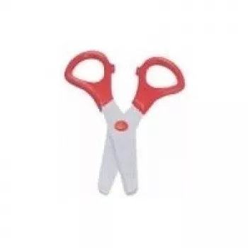 Wedo 74 72 Forbici universali con taglio dritto rosso Forbici per ufficio e bricolage (7472)