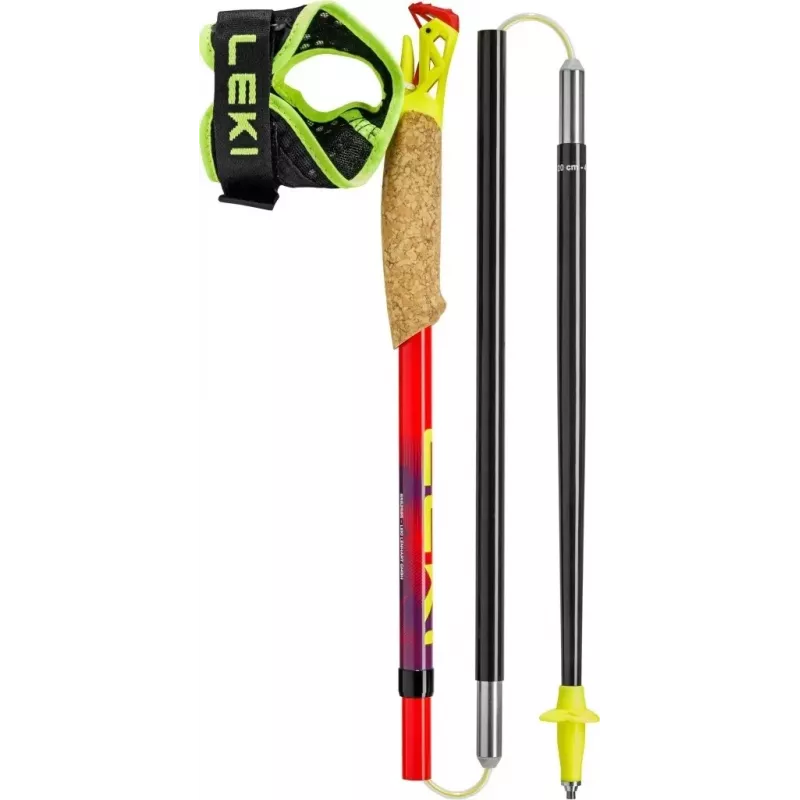 Bastoncini da trekking LEKI TRL ULTRATRAIL FX ONE, 125 cm rosso