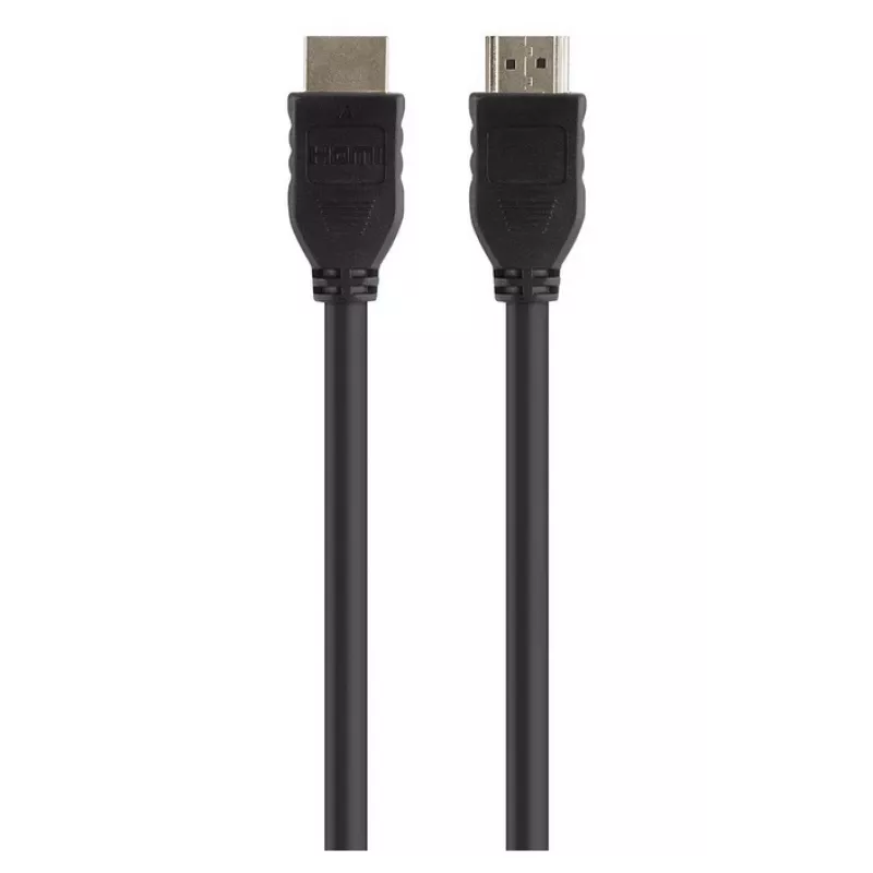 Belkin Standard - Cavo HDMI - HDMI (M) a HDMI (M) - 3 m - Doppio isolamento - nero - supporto 4K