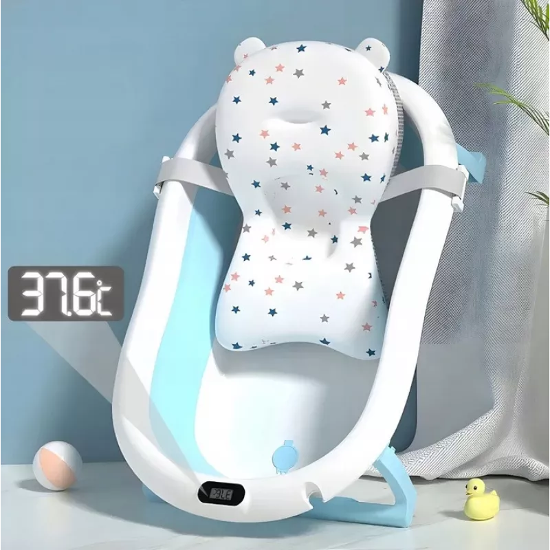 Vasca da bagno per bambini Extralink EX.20994 blu con termometro LED integrato