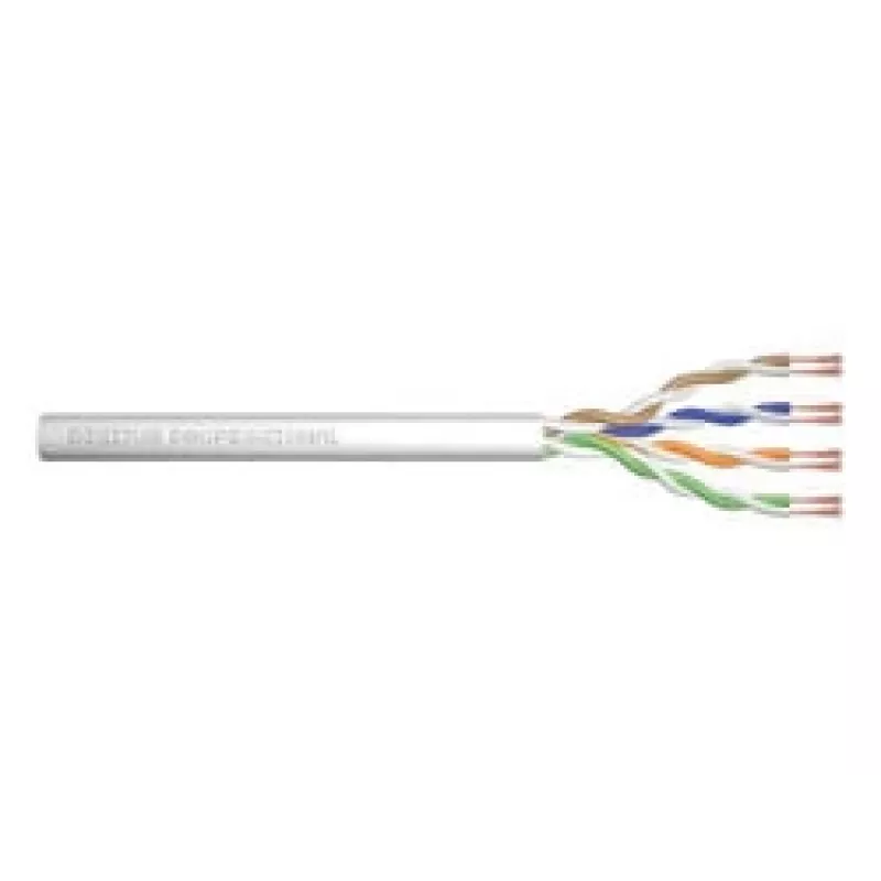 Cavo patch a doppino intrecciato Digitus CAT 5e U/UTP, cavo grezzo