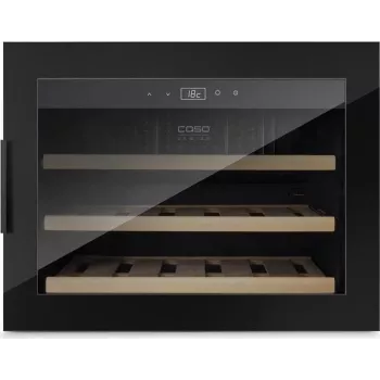 Caso WineSafe 18 EB Nero Cantina vini a compressore 18 bottiglia/e