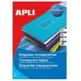 Etichette trasparenti resistenti alle intemperie agipa 119027 63,5 x 38,1 mm (rotolo)