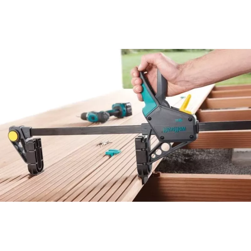 Tenditore a barra wolfcraft GmbH set per costruzione terrazze