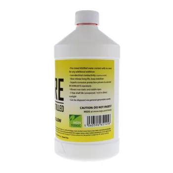 XSPC Pure Coolant, 1 litro - giallo, UV