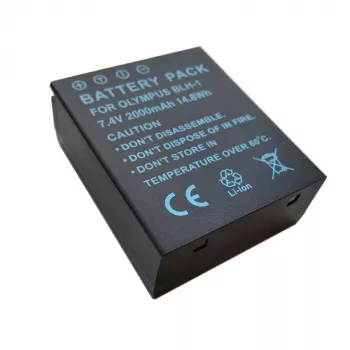 Batteria ricaricabile OLYMPUS BLH-1, 2000mAh