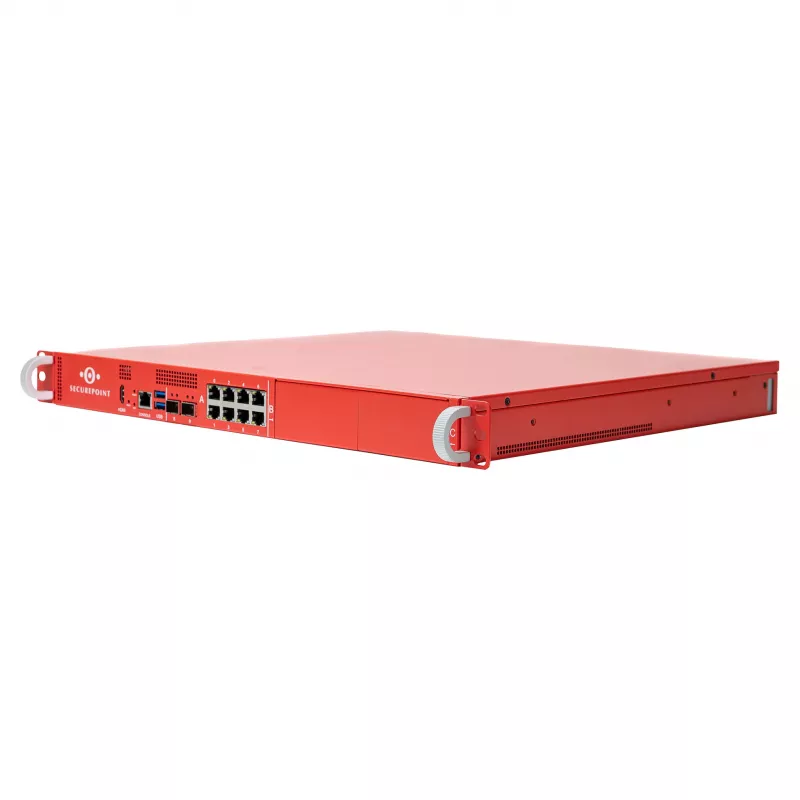Securepoint RC400R G6 Security UTM Appliance, throughput firewall 49 Gbit/s