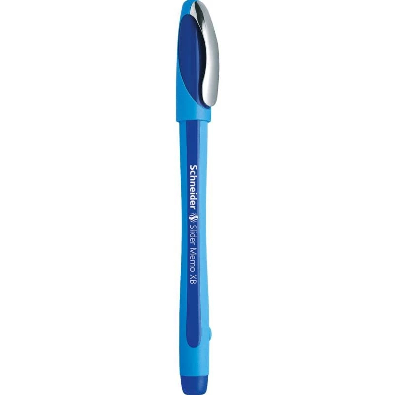 Penna a sfera Schneider Slider Memo XB blu 10 pezzi (50-150203)