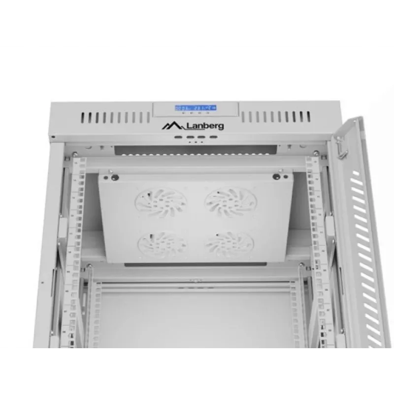 Armadio rack Lanberg FF01-6615-12SL 15U rack a libera installazione grigio