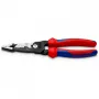 Knipex 13 72 200 ME pinza spellafili nero, blu, rosso, acciaio inox