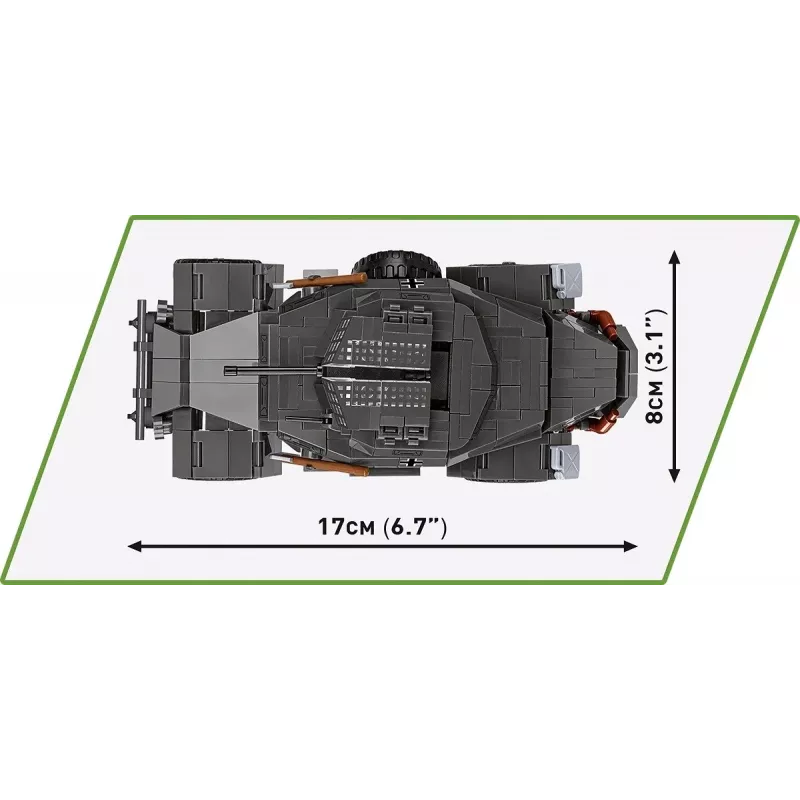 Cobi Blocks Sd.Kfz 222 kit di montaggio COBI-2657 — 502 mattoncini
