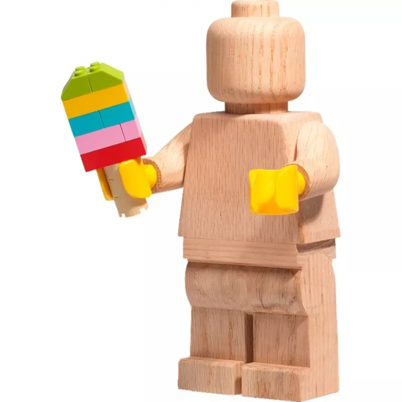 LEGO Wooden Minifigure, decorazione legno
