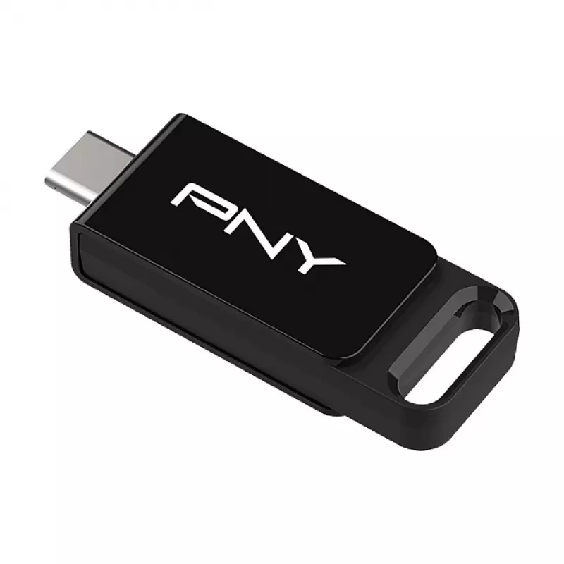 PNY Elite, 64 GB, USB Type-C, 3.2 Gen 1 (3.1 Gen 1), 120 MB/s, Dia, Nero