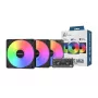 Montech GF120 V2 ARGB modulo ventola per case PC 12 cm nero 3 pz.