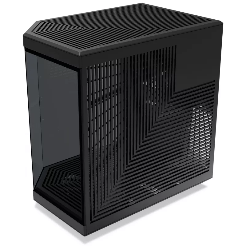 HYTE Y70 CS-HYTE-Y70-B case PC Midi Tower, E-ATX, vetro temperato, Pitch Black