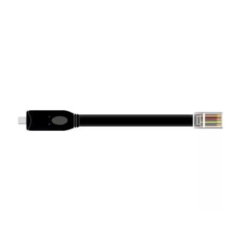 DeLock - Adattatore seriale - USB-C - RS-232 x 1 - nero (63912)