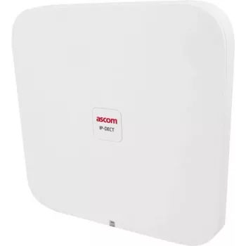 ASCOM IPBS3-A5 - access point IP DECT (4 canali | interfaccia radio DECT GAP/CAP | antenna interna) - in bianco (IPBS3-A5)