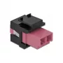 Modulo keystone LC duplex femmina su LC duplex femmina DeLOCK
