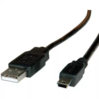 ROLINE cavo USB 2.0, Type-A - 5-Pin Mini 1,8m (11.02.8719)