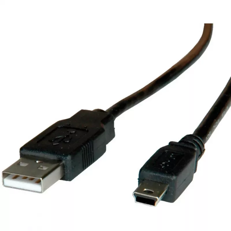 ROLINE cavo USB 2.0, Type-A - 5-Pin Mini 1,8m (11.02.8719)