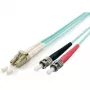 Cavo patch in fibra ottica LC/ST Equip, OM3, 1 m, 1 m, OM3, LC, ST