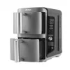 Ninja SL400EU friggitrice Double 9,5 L 2470 W friggitrice ad aria calda nero, grigio