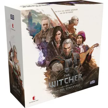 Gioco da tavolo Asmodee The Witcher: Il sentiero del destino Deluxe Edition – gioco di ruolo/strategia da tavolo