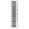Mobile da bagno a terra Top e shop S43 BIEL — a sé stante, 6 ripiani, 400×300×1700 mm, bianco