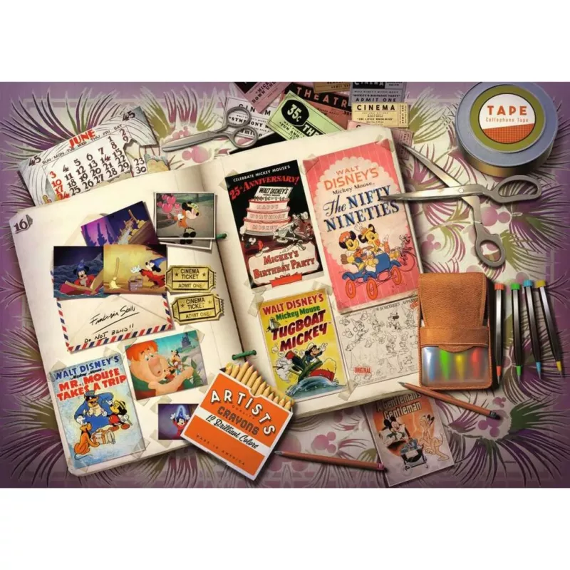 Puzzle 1940 Mickey Moments (1000 pezzi)