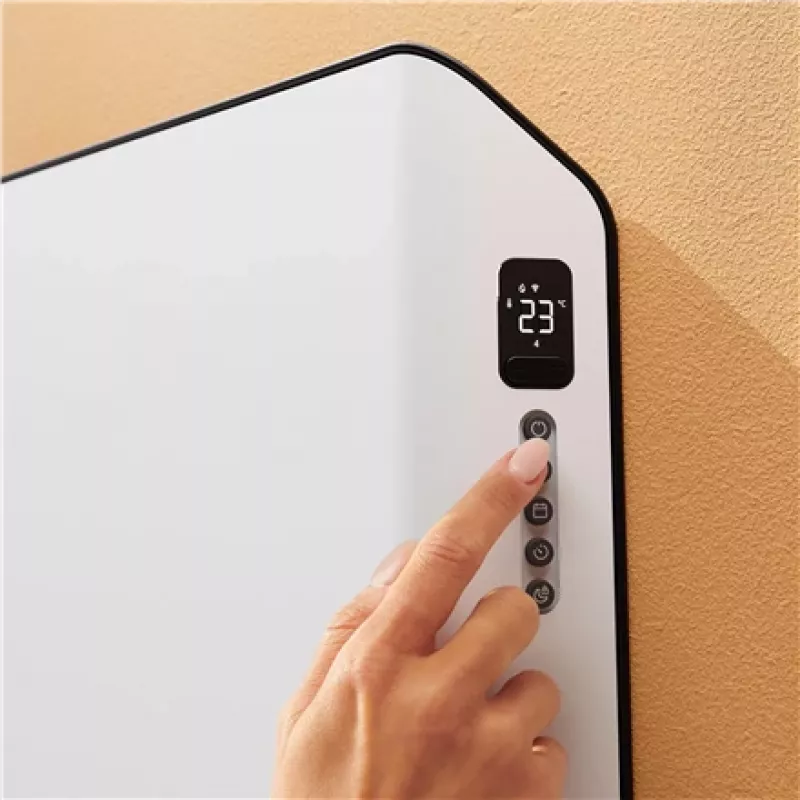 Duux | Edge 2000 Termoconvettore smart | 2000 W | Adatto per stanze fino a 30 m² | Bianco | IP24