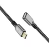 USB 3.2 Gen2 Type-C a USB-C/F, PD, 1m