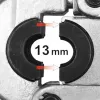 Yato PEX-AL-PEX pinza crimpatrice manuale con set da 8 ganasce