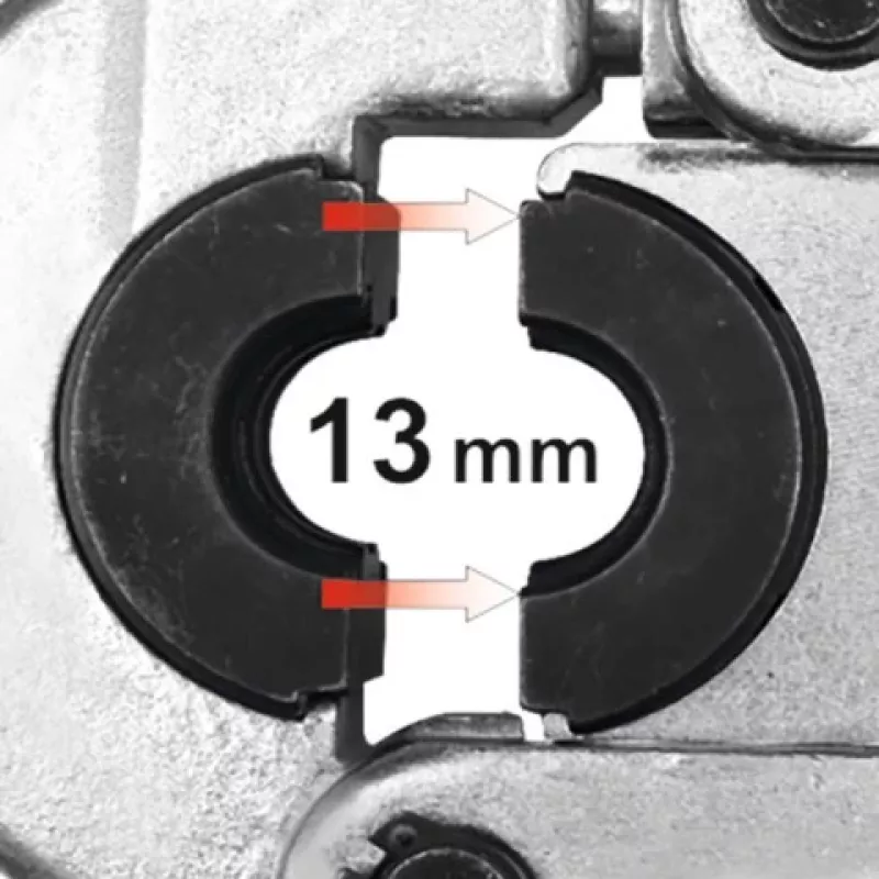 Yato PEX-AL-PEX pinza crimpatrice manuale con set da 8 ganasce