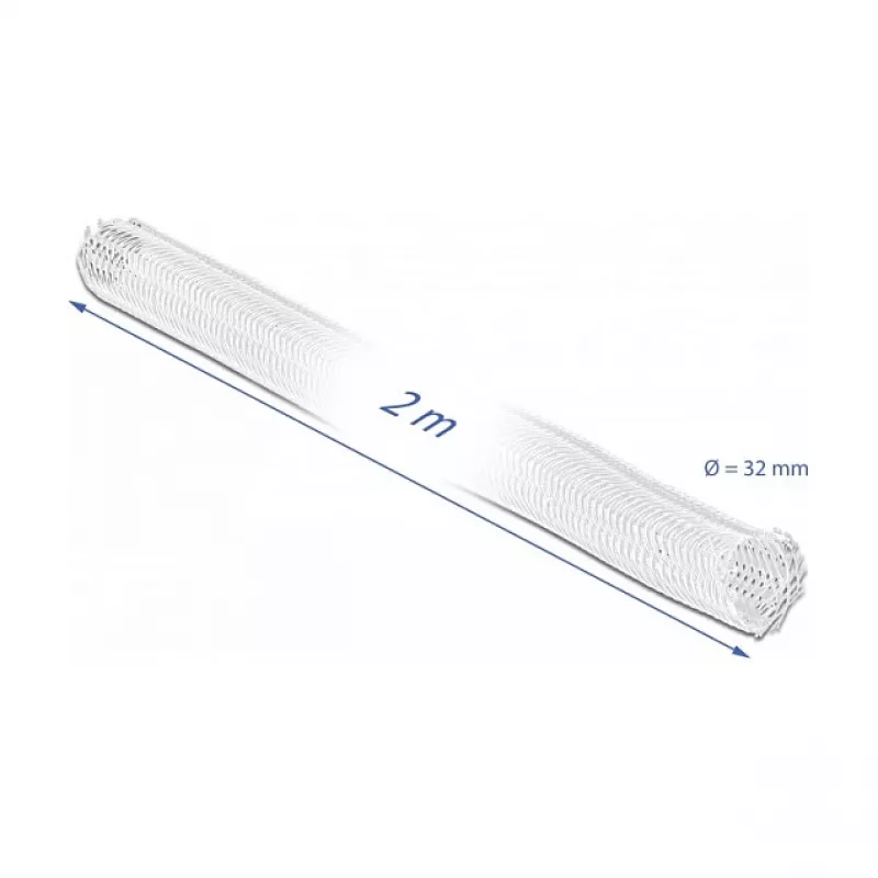 Guaina per cavi DeLOCK 20703 bianco
