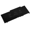 Batteria ricaricabile DE102V3 verde per DELL Latitude E5250 E5450 E5550, 7,6 V 6200 mAh LiPo, nero
