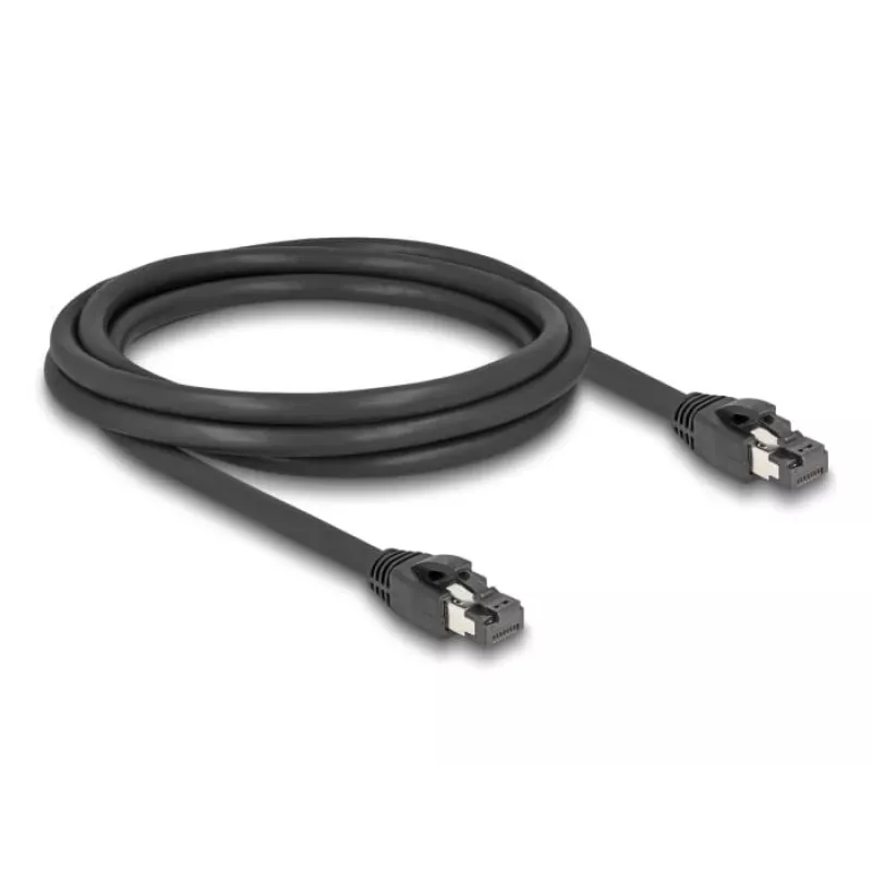 DeLOCK cavo di rete RJ45 Cat.8.1 S/FTP 2m 40Gbps nero