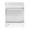 Ergo Office Scatola contenitore/organizer da sottoscrivania con vano accessori, bianco, max. 5 kg, ER-442
