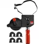 Morsetto a nastro Bessey BAN700 7 m nero rosso