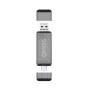 Lettore di schede SD 3 in 1, USB-C + USB-A 2.0 + Micro-USB