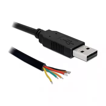 Cavo USB DeLOCK USB2.0/TTL 6 1,8 m nero