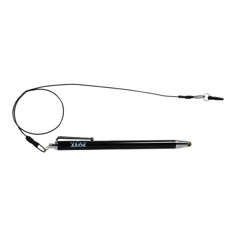 Stylus Port Designs 140228 — universale, nero, 11 g, punta di precisione compatta