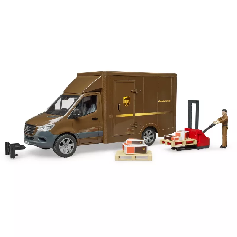 Modellino furgone BRUDER 02678 preassemblato 1:16