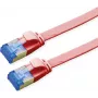 VALUE cavo patch Cat.6A (Classe EA) FTP, extra piatto, rosso, 0,5 m (21.99.2120)