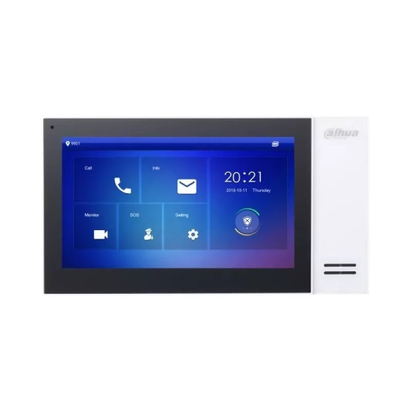 Dahua Technology VTH2421FW videocitofono 17,8 cm (7 pollici) nero, bianco