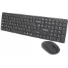Set tastiera e mouse wireless YENKEE YKB 2008CS — 2,4 GHz USB, layout compatto