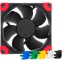 Noctua NF-A8 PWM chromax.black.swap NF-A8 PWM CH.BK.S ventola per case, 80 mm, 80x80x25 mm, 450–2200 giri/min, nera