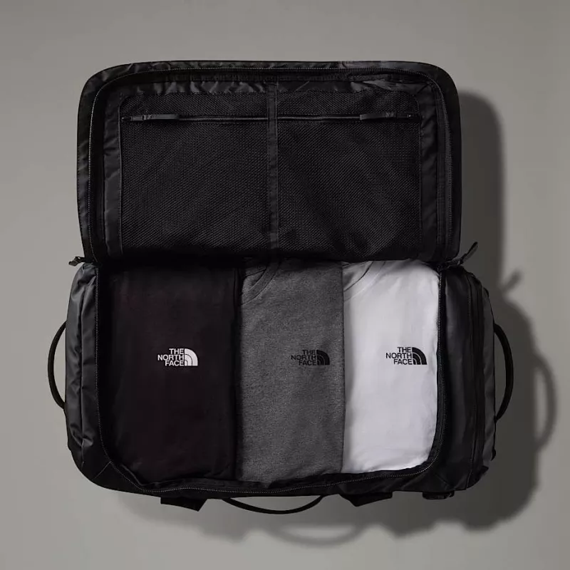 Borsa da viaggio The North Face Base Camp Voyager Duffel 62 - TNF Black/asphalt grigio