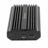 Box esterno per SSD M.2 SilverStone SST-MS13, USB 3.2 Gen 2, display di stato RGB LED, nero