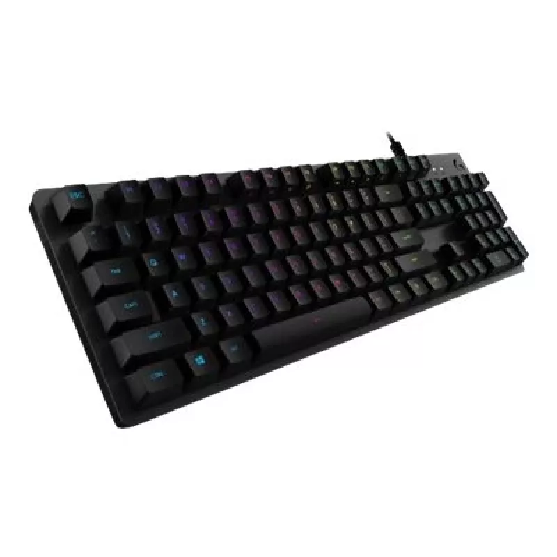 Logitech Gaming G512 - tastiera - retroilluminata - USB - QWERTY - spagnola - switch tasti: GX Brown Tactile - carbone